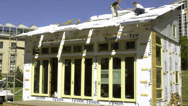 solar powered house